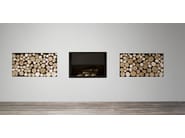 FILOSKEMA by Antoniolupi - Termocamino a legna in acciaio - 9