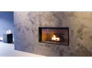 FILOSKEMA by Antoniolupi - Termocamino a legna in acciaio - 3