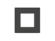 FORM Placca quadrata by EKINEX - Placca di finitura - 14