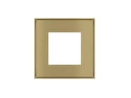 FORM Placca quadrata by EKINEX - Placca di finitura