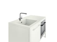 FRAME KITCHEN 2 UNITS by Fantin - Minicucina in metallo da interno e da esterno - 13