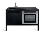 FRAME KITCHEN 2 UNITS by Fantin - Minicucina in metallo da interno e da esterno - 9