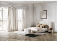FREY by Capital Collection - Letto matrimoniale in tessuto con testiera alta - 4
