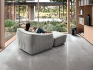 FLOAT by Felis - Poltrona in tessuto con braccioli - 5