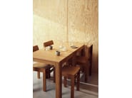 ELEMENT by Form & Refine - Tavolo quadrato in rovere - 7