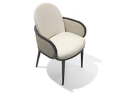 GALA by Capital Collection - Sedia in tessuto con braccioli - 3