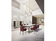 GALA by Capital Collection - Sedia in tessuto con braccioli - 5