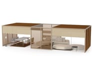 FLEX by GANDIABLASCO - Pergola in alluminio e legno - 3