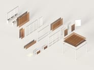 FLEX by GANDIABLASCO - Pergola in alluminio e legno - 5