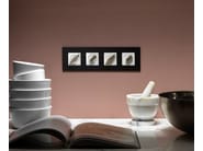 ARREDA QUADRATA by GI Gambarelli - Serie civile in porcellana - 9