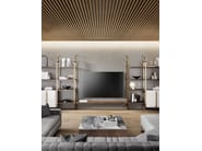 GRAND-Q by Capital Collection - Tavolino basso in marmo e legno - 2