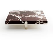 GRAND .23-Q by Capital Collection - Tavolino basso quadrato in marmo - 8