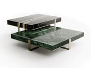 GRAND .23-Q by Capital Collection - Tavolino basso quadrato in marmo - 9