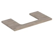 ONE by Geberit - Piano lavabo in truciolare - 2