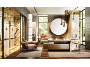 HI-FI ECLECTIC SHELF by Gessi - Rubinetto per doccia esterno in metallo con piastra - 4