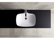 HV3852 by YOSHIMOTO - Lavabo da incasso soprapiano rettangolare - 2
