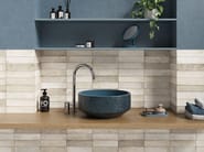 LAGOON by Harmony - Pavimento/rivestimento in ceramica a pasta bianca per interni - 4