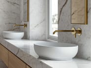 ACE AC105 by Hotbath - Miscelatore per lavabo a muro in ottone - 3