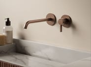 ACE AC105 by Hotbath - Miscelatore per lavabo a muro in ottone - 2