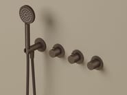 GUY GY7071D by Hotbath - Set doccia termostatico in ottone con doccetta
