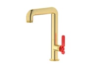BOLD LEVER B2202 by IB - Miscelatore per lavabo da piano monocomando con scarico automatico - 12