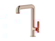BOLD LEVER B2202 by IB - Miscelatore per lavabo da piano monocomando con scarico automatico - 20