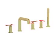 BOLD LEVER B2396 by IB - Rubinetto bordo vasca da incasso con doccetta - 16