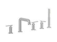 BOLD LEVER B2396 by IB - Rubinetto bordo vasca da incasso con doccetta - 23