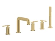 BOLD LEVER B2396 by IB - Rubinetto bordo vasca da incasso con doccetta