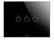 ICE by GEWISS - Placca di finitura in vetro - 4