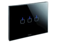 ICE by GEWISS - Placca di finitura in vetro - 3