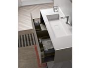 IKON 06 by BMT - Mobile lavabo sospeso con cassetti - 3