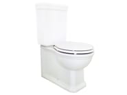 IMPERO by Olympia Ceramica - Wc monoblocco in Vetrochina a pavimento