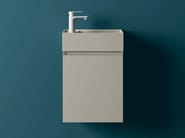 LILLIPUT 45 by INDA® - Mobile lavabo con gola e lavabo integrato - 9