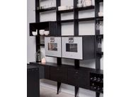 Steel and wood kitchen with island INTARSIO - TIME BRIDGE By Cesar ...