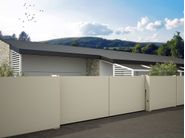 INVISIBLE WALL & GATE by DE NARDI - Portone da garage / recinzione in lamiera zincata - 2