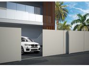 INVISIBLE WALL & GATE by DE NARDI - Portone da garage / recinzione in lamiera zincata - 3