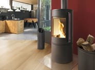 JOELLE by CAMINETTI MONTEGRAPPA - Stufa a legna centrale in ghisa - 2