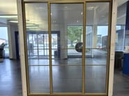 JANISOL ARTE OTTONE by Jansen - Finestra a taglio termico in ottone