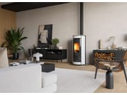 BOTERO T-WIN by Jolly Mec - Stufa combinata legna - pellet - 4