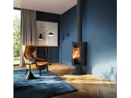 CLIPPER by Jolly Mec - Stufa a legna per riscaldamento aria classe A+ - 4