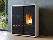 REVERSE S by Jolly Mec - Stufa combinata legna - pellet