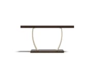 KARAMEL by Capital Collection - Consolle rettangolare in acciaio e legno - 3