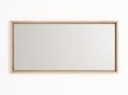 PARKER by KARPENTER - Specchio da parete con cornice per bagno