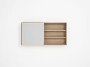 TAYLOR by KARPENTER - Specchio rettangolare da parete con contenitore - 3