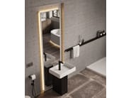 TOWER KEPLERO by MOMA Design - Lavabo freestanding in Solid Surface - 6