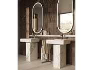TOWER KEPLERO by MOMA Design - Lavabo freestanding in Solid Surface - 3