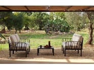 KOMODO TAVOLINO by Nardi - Tavolino da giardino basso quadrato in polipropilene - 13