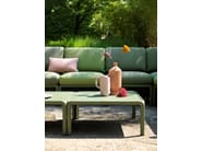 KOMODO TAVOLINO by Nardi - Tavolino da giardino basso quadrato in polipropilene - 9