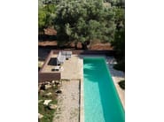 KOMODO TAVOLINO by Nardi - Tavolino da giardino basso quadrato in polipropilene - 12